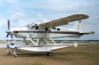 N260HC @ KLAL - De Havilland Canada DHC-2 Mk3 Turbo Beaver on amphibious floats at Sun 'n Fun 2000, Lakeland FL