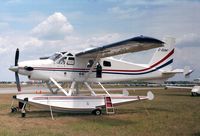 C-GUNF @ KLAL - De Havilland Canada DHC-2 Mk3 Turbo Beaver on amphibious floats at Sun 'n Fun 2000, Lakeland FL