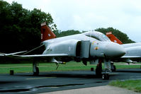 XV494 @ EGUW - In 1992 the curtain fell for the RAF Phantoms. To mark the occasion a photocall was held during which a long line of Phantoms was positioned on the flightline. Unfortunately the weather was not as good as hoped for. - by Joop de Groot
