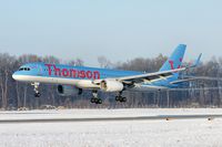 G-OOBA @ LOWS - Thomson Airways Boeing B757-28A to final approach in LOWS/SZG - by Janos Palvoelgyi
