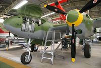 42-66841 @ YPPF - Lockheed P-38H Lightning at Classic Jets Fighter Museum, Parafield, South Australia in 2008. - by Malcolm Clarke