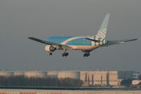 OO-JAP @ EBBR - Flight JAF602 is descending to RWY 25L - by Daniel Vanderauwera