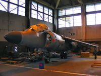 ZH812 @ EGOS - BAe Sea Harrier F/A2 in storage at RAF Shawbury - by Chris Hall