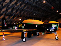 ZF263 @ EGOS - Shorts Tucano T.1 in storage at RAF Shawbury - by Chris Hall