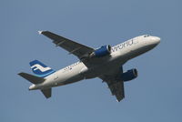 OH-LVF @ EBBR - Flight AY812 is taking off from RWY 07R - by Daniel Vanderauwera