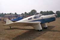 G-AEEG @ WOBURN - Miles M-3A Falcon Major at the De Havilland Tiger Moth Rally held in the grounds of Woburn Abbey in 1995. - by Malcolm Clarke