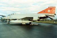 XV420 @ EGQL - Phantom FGR.2 of 56 Squadron on display at the 1989 RAF Leuchars Airshow. - by Peter Nicholson