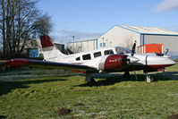 G-SENE @ EGBO - Parked at Halfpenny Green with a CofA expiry back in late 2006. - by MikeP