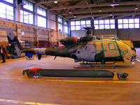 ZA773 @ EGOS - Aerospatiale Gazelle AH.1 in storage at RAF Shawbury - by Chris Hall