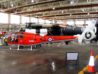 XX431 @ EGOS - former Royal Navy Gazelle HT.2 displayed at RAF Shawbury - by Chris Hall