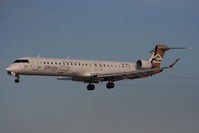 5A-LAA @ EGCC - Libyan Airlines Bombardier CL-600-2D24 CRJ-900 - by Chris Hall