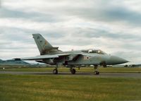 ZE887 @ EGQL - Tornado F.3 of 229 Operational Converson Unit taxying at the 1989 RAF Leuchars Airshow. - by Peter Nicholson