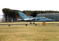 ZE962 @ EGQL - Tornado F.3 of 43 Squadron landing at the 1989 RAF Leuchars Airshow. - by Peter Nicholson
