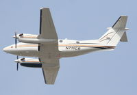 N711CR @ KLAX - Ridgeaire Inc. Beech 200, 25I departure KLAX. - by Mark Kalfas