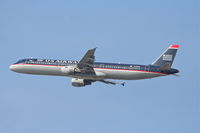 N176UW @ KLAX - US Airways Airbus A321-211, 25R departure KLAX. - by Mark Kalfas