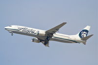 N307AS @ KLAX - Alaska Airlines Boeing 737-990, 25R departure KLAX. - by Mark Kalfas