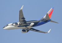 N715SW @ KLAX - Southwest Airlines Boeing 737-7H4, 25R departure KLAX. - by Mark Kalfas
