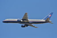N501UA @ KLAX - United Airlines Boeing 757-222 , N501UA 25R departure KLAX. - by Mark Kalfas