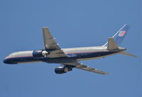 N583UA @ KLAX - United Airlines Boeing 757-222 , N583UA 25R departure KLAX. - by Mark Kalfas