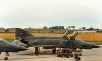 35 12 @ EGVA - RF-4E of AKG-51 on the flight-line at the 1987 Intnl Air Tattoo at RAF Fairford. - by Peter Nicholson