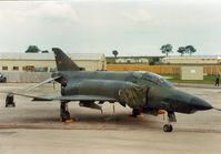 35 19 @ EGVA - RF-4E Phantom, callsign Extra 25, of AKG-51 on the flight-line at the 1987 Intnl Air Tattoo at RAF Fairford. - by Peter Nicholson