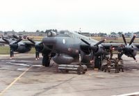 WL756 @ EGVA - Another view of the 8 Squadron Shackleton AEW.2 on the flight-line at the 1987 Intnl Air Tattoo at RAF Fairford. - by Peter Nicholson
