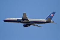 N577UA @ KLAX - United Airlines Boeing 757-222 , N577UA 25R departure KLAX. - by Mark Kalfas