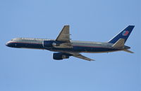 N598UA @ KLAX - United Airlines Boeing 757-222 , N598UA 25R departure KLAX. - by Mark Kalfas