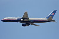 N576UA @ KLAX - United Airlines Boeing 757-222 , N567UA 25R departure KLAX. - by Mark Kalfas