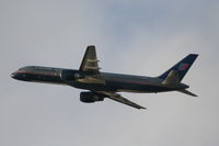 N551UA @ KLAX - United Airline Boeing 757-200, N551UA, 25R departure KLAX. - by Mark Kalfas