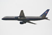 N562UA @ KLAX - United Airline Boeing 757-200, N562UA, 25R departure KLAX. - by Mark Kalfas