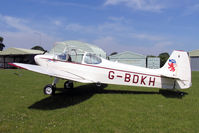 G-BDKH @ FISHBURN - Piel CP301A Emeraude at Fishburn Airfield, UK in 2005. - by Malcolm Clarke