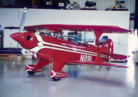 N1191 @ LGB - Pitts S-2B in the Hart Air Hangar - by Marty Kusch