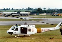 G-HUEY @ EGVA - Ex-Argentine Army Iroquois at the 1987 Intnl Air Tattoo at RAF Fairford. - by Peter Nicholson