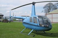 G-WYSP @ FISHBURN - Robinson R-44 Astro at Fishburn Airfield in 2008. - by Malcolm Clarke