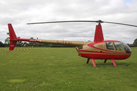 G-TCAL @ EGBR - Robinson R-44 Raven II At Breighton Airfield's Helicopter Fly-In 2009. - by Malcolm Clarke