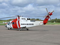SE-HEJ @ ESGP - Sikorsky S76C Spirit SE-HEJ/901 Sjöfartsverket Search and Rescue - by Alex Smit