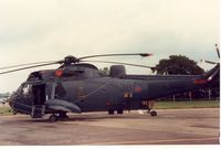 ZA129 @ EGVA - Another view of the 826 Squadron Sea King on display at the 1987 Intnl Air Tattoo at RAF Fairford. - by Peter Nicholson