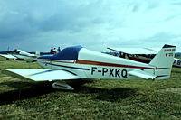 F-PXKQ @ EGBG - Seen at PFA Fly In Leicester in 1979 .Image from a slide. - by Ray Barber