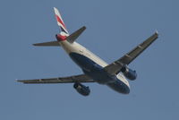 G-EUOC @ EBBR - Flight BA393 is taking off from RWY 07R - by Daniel Vanderauwera