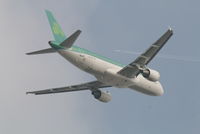 EI-CVC @ EBBR - Flight EI631 is taking off from RWY 07R - by Daniel Vanderauwera
