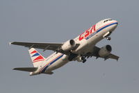 OK-MEI @ EBBR - Flight OK631 is taking off from RWY 07R - by Daniel Vanderauwera