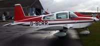 G-BCRR @ EGCJ - between flights at Sherburn - by Paul Lindley