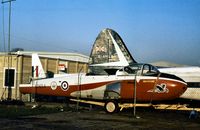XR654 @ CVT - Ex College of Air Warfare Jet Provost T.4 stored at Coventry Airport in December 1977. - by Peter Nicholson