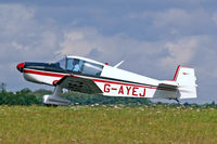 G-AYEJ @ EGBP - SAN Jodel DR.1050 Ambassadeur [253] Kemble~G 19/08/2006. Seen at the PFA Flying For Fun 2006 Kemble. - by Ray Barber