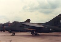 73-1002 @ EGVA - A-7D Corsair, callsign Steel 31, of Pennsylvania's Air National Guard's 146th Tactical Fighter Squadron on display at the 1987 Intnl Air Tattoo at RAF Fairford. - by Peter Nicholson