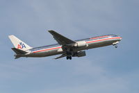 N382AN @ EBBR - Flight AA089 is taking off from RWY 07R - by Daniel Vanderauwera