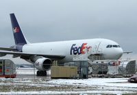 N744FD @ SHV - A rare day at Shreveport Regional,,,,SNOW!!! - by paulp