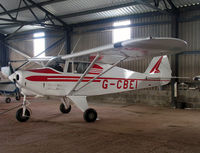 G-CBEI @ EGNG - Piper PA-22-108 Colt at Bagby Airfield in 2004. - by Malcolm Clarke