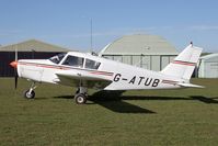G-ATUB @ FISHBURN - Piper PA-28-140 Cherokee at Fishburn Airfield in 2007. - by Malcolm Clarke
